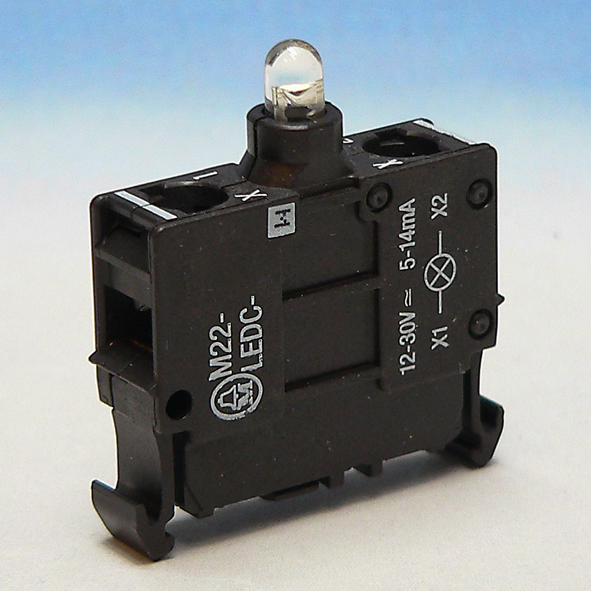 EATON M22-LEDC-W LED ELEMENT BODEM WIT 24V afbeelding 2