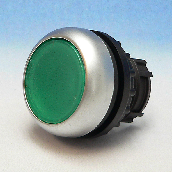 EATON M22-DL-G KNOP DRUK VLAK PULS GN SIGN afbeelding 2