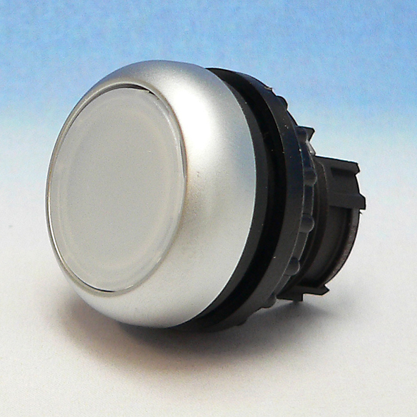 EATON M22-DL-W KNOP DRUK VLAK PULS WT SIGN afbeelding 2