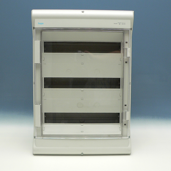 Hager Opbouwverdeler Vector418x602x151mm 3x18moduul IP65 VE318F afbeelding 2