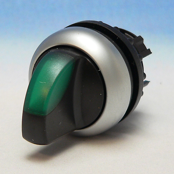 EATON M22-WRLK-G KNOP DRAAI KORT VAST 2S GN SIG afbeelding 2