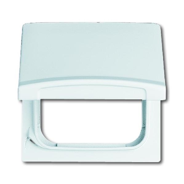 Busch-Jaeger Cpl+klapdeksel verloop SI naar AW IP44 2118 GK-34 (2CKA001710A1860) afbeelding 2