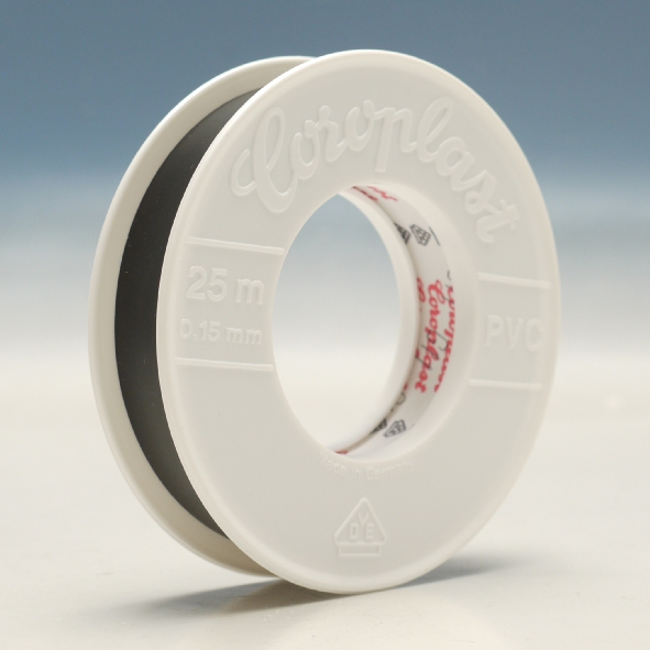 PVC-Isolatieband zwart 19mm, 25 meter Coroplast