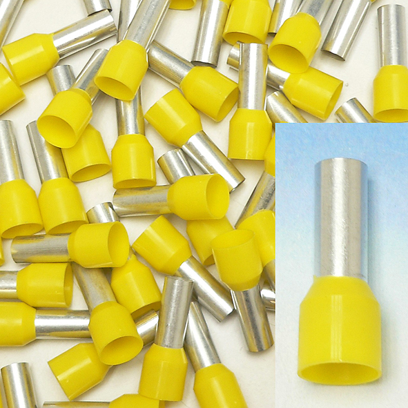 KLAUKE 478/18 ADEREINDHULS 25MM2 GE L=18 afbeelding 2