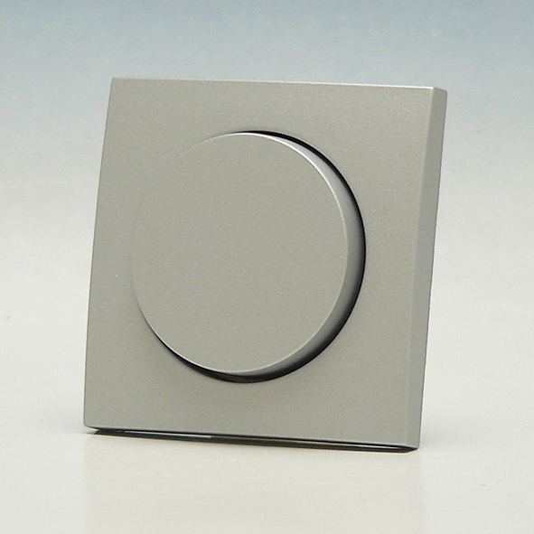 Berker S1 dimknop aluminium (11371404) afbeelding 2