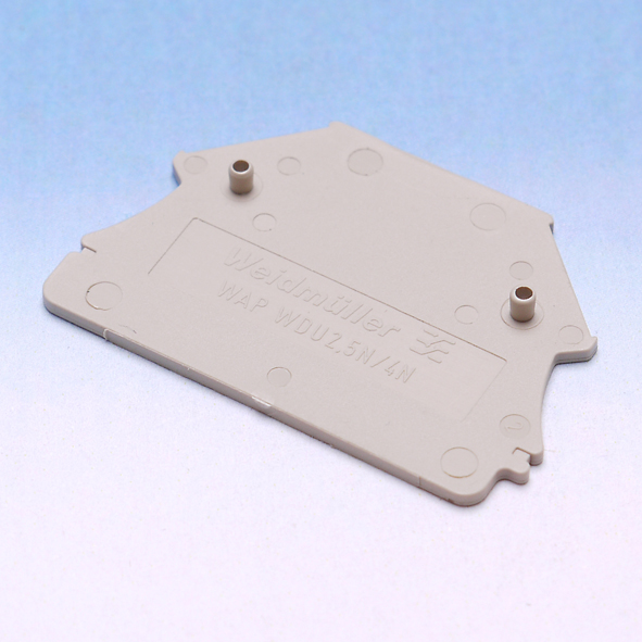 WEIDMULLER WAP WDU2.5N/4N AFSLUITPLAAT TS35 106000 afbeelding 2