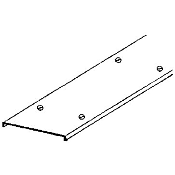 Kabelgoot deksel dr.sl. 120mm 3m RVD120 afbeelding 2