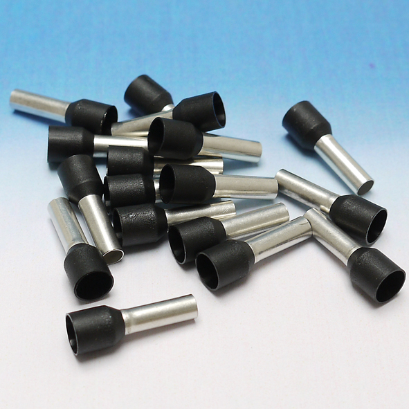 WEIDMULLER H6.0/20 SW ADEREINDHULS 6MM2 ZW L=20 afbeelding 2