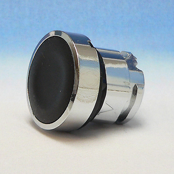 SCHNEIDER ZB4BA2 KNOP DRUK VLAK PULS ZW afbeelding 2