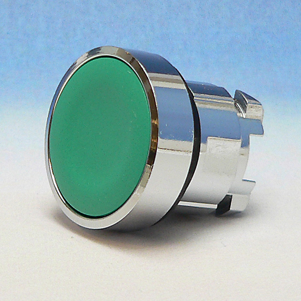 SCHNEIDER ZB4BA3 KNOP DRUK VLAK PULS GN afbeelding 2