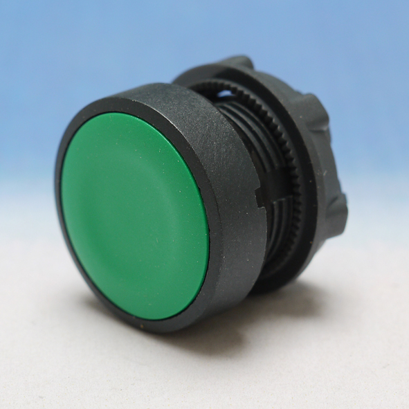 SCHNEIDER ZB5AA3 KNOP DRUK VLAK PULS GN afbeelding 2