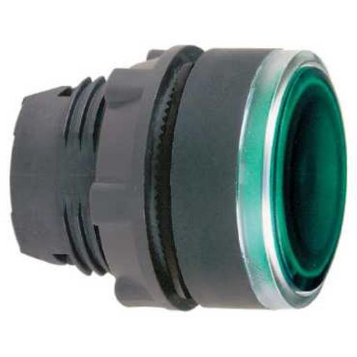 SCHNEIDER ZB5AW33 KNOP DRUK VLAK PULS GN SIG BA9 afbeelding 2
