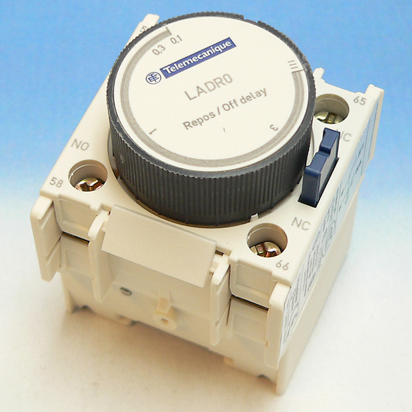 SCHNEIDER LADR4 TIJDCONTACT 10-180S VERTR-AFV afbeelding 2