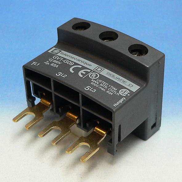 SCHNEIDER GV1G09 KLEMMENBLOK 63A 3P afbeelding 2