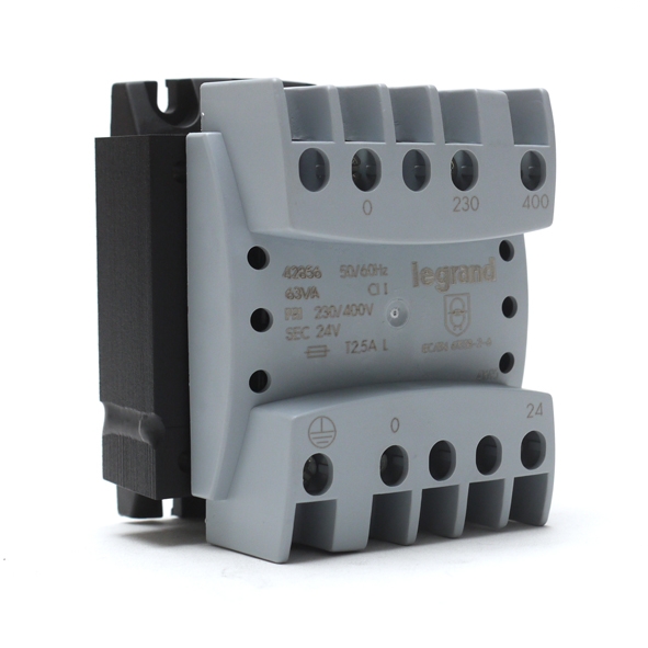 LEGRAND 042856 TRAFO OPEN 230/400V-24V 63 VA