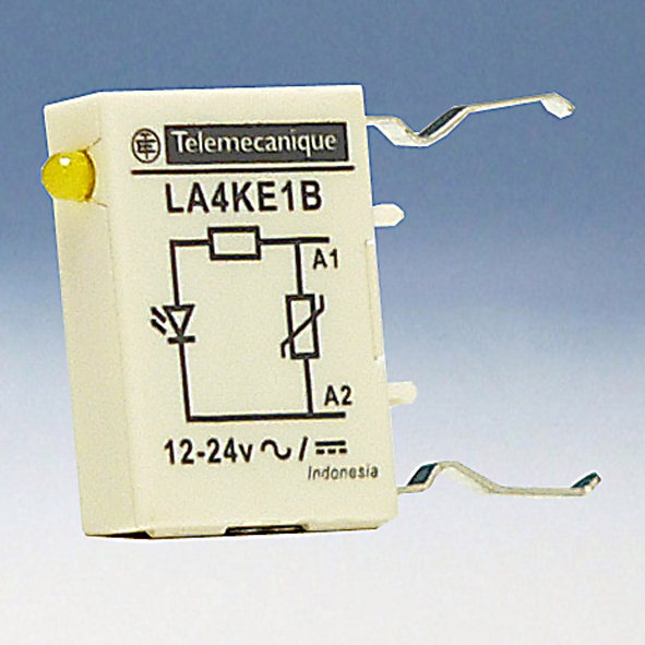 SCHNEIDER LA4KE1B ONTST. MODULE 12-24VDC/AC afbeelding 2