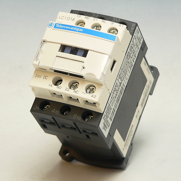 SCHNEIDER LC1D18BD MAG SCHAK 3P 7.5KW 24VDC