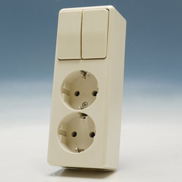 Combi opb WCD RA 2v + serie crème AP afbeelding 2