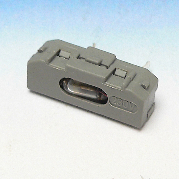 BERKER 160002 NEON OPST L 230V-0.9MA GRIJS