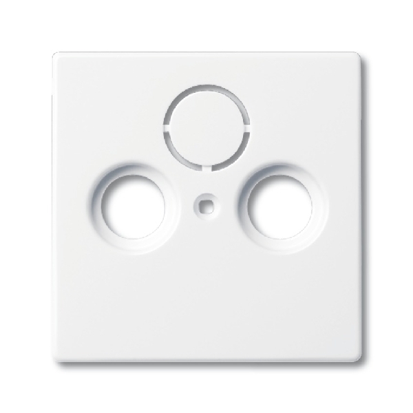 Busch-Jaeger centraalplaat 1743-84 studiowit (2CKA001724A2774) afbeelding 2