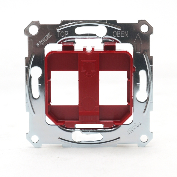 SCHNEIDER MTN4566-0006 DRAAGFRAME TBV 2XMODJACK RO afbeelding 2