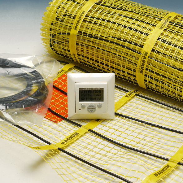 Vloerverwarming Mat R + regeling 10m²-1500W set afbeelding 2