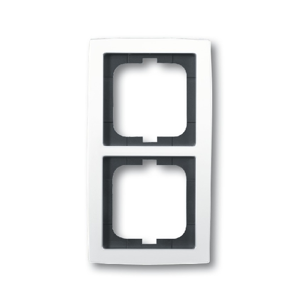 Busch-Jaeger afdekraam 2-voudig Future davos/studiowit (2CKA001754A4110) afbeelding 2