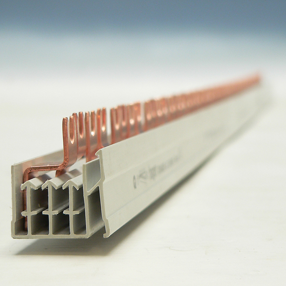 Hager Kamrail vork 14x4-polig 80A 16mm² KDN480B afbeelding 2