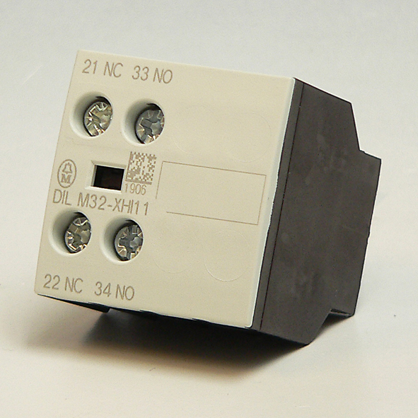 EATON DILM32-XHI11 HULPCONTACT 1M1V FRONT afbeelding 2