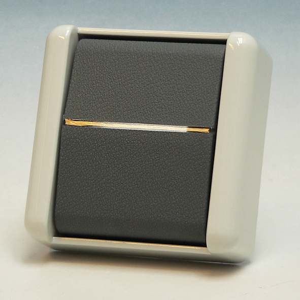 Schakelaar IP44 slv wissel lens WG8