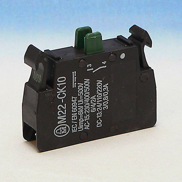 EATON M22-CK10 CONTACTELEMENT 1M FRONT afbeelding 2