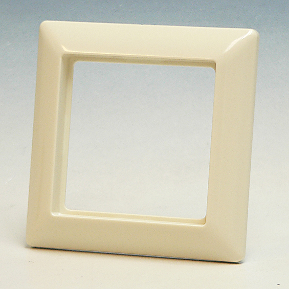 Afdekraam 1v duroplast crème AS