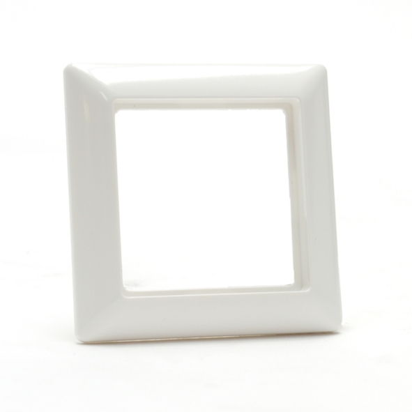 Jung AS range Afdekraam 1-voudig glanzend alpin wit AS 581 WW