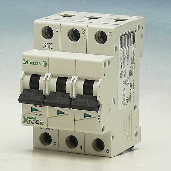 EATON FAZ-C25/3 AUTOMAAT C25A 15KA 3P afbeelding 2