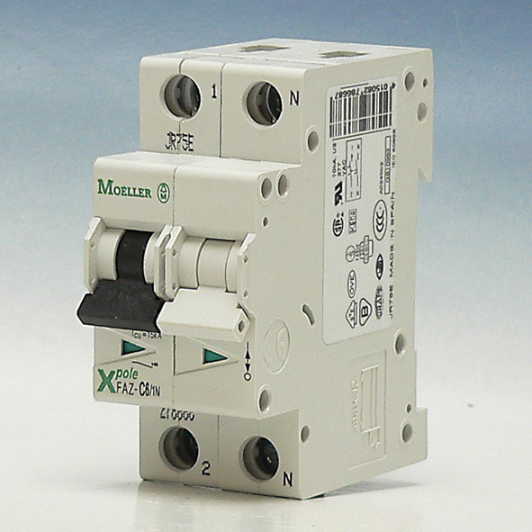 EATON FAZ-C6/1N AUTOMAAT C6A 15KA 1P+N afbeelding 2