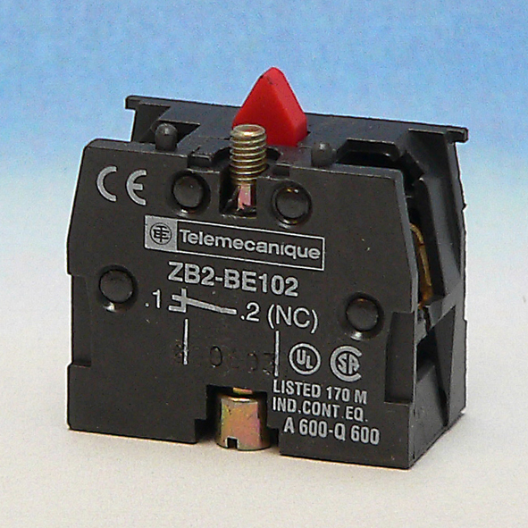 SCHNEIDER ZB2BE102 CONTACTELEM 1V afbeelding 2