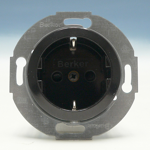 BERKER 475501 WCD RA INB 1V KV ZW GLAS/PAL afbeelding 2