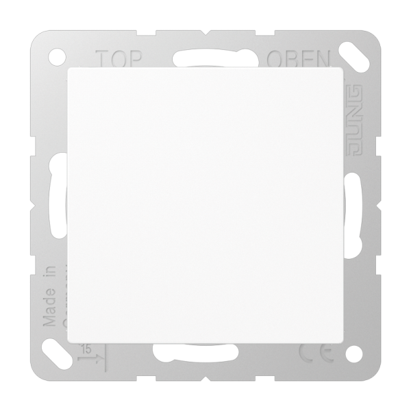 Blindplaat slv alpinewit A