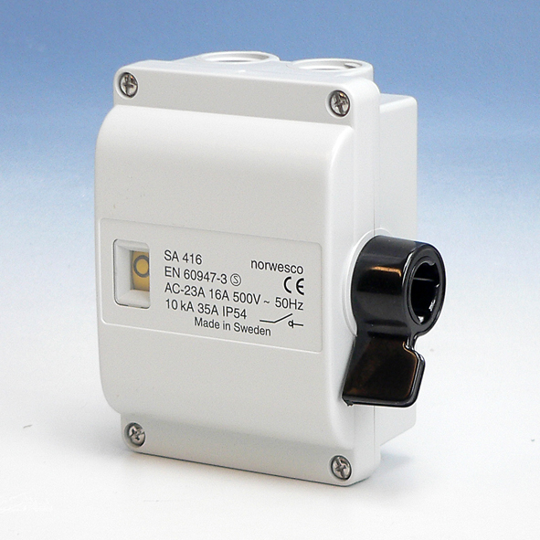 NORWESCO SA 416 WERKSCHAKELAAR 16A 500V4P IP54