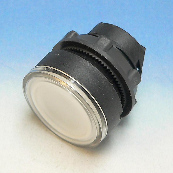 SCHNEIDER ZB5AW313 KNOP DRUK VLAK PULS WT SIG LED afbeelding 2