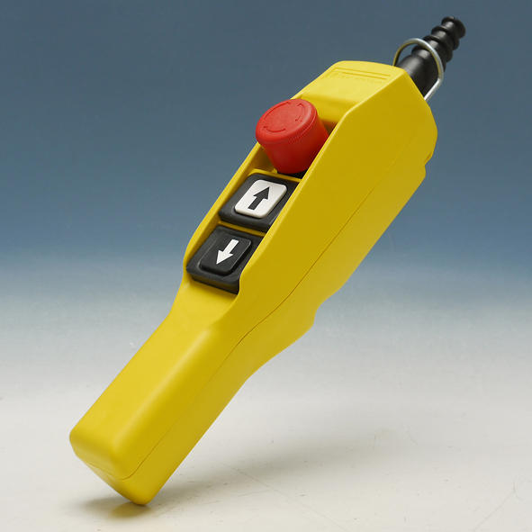 SCHNEIDER XACA2113 HANGDRUKKNOPKAST 2KNOP+NOODST afbeelding 2