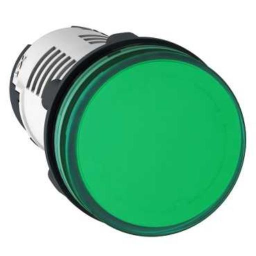 SCHNEIDER XB7EV03BP SIGNAALLAMP LED 24VACDC GR afbeelding 2