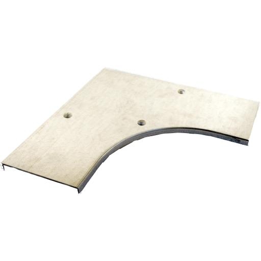Kabelgoot hoekstukdeksel dr.sl. 150mm RESDV150 afbeelding 2