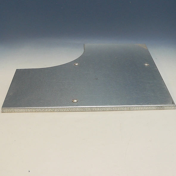 Kabelgoot hoekstukdeksel dr.sl. 300mm RESDV300 afbeelding 2