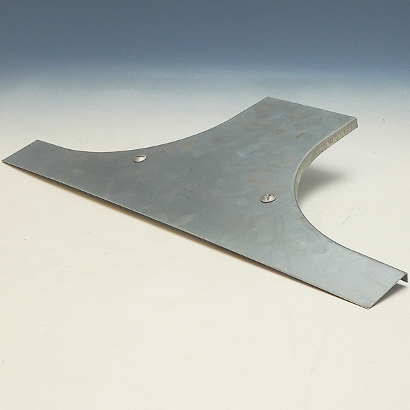 Kabelgoot aftakstukdeksel dr.sl. 100mm RTADV100 afbeelding 2