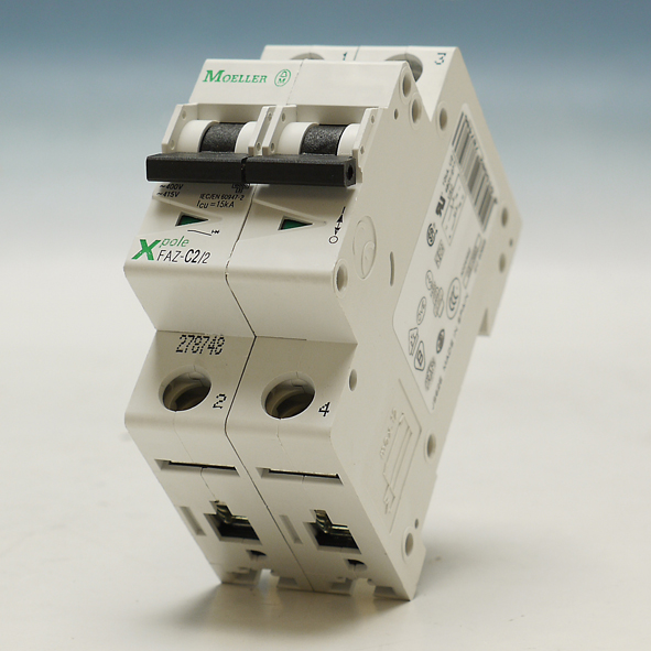 EATON FAZ-C2/2 AUTOMAAT C2A 15KA 2P afbeelding 2