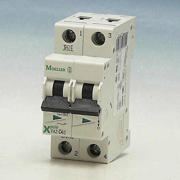 EATON FAZ-C4/2 AUTOMAAT C4A 15KA 2P afbeelding 2