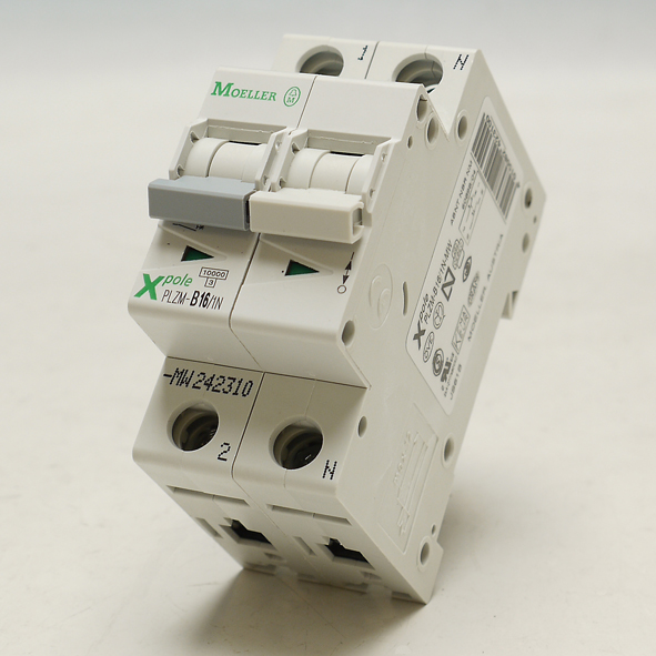 EATON PLZM-B16/1N-MW AUTOMAAT B16A 10KA 1P+N 36MM afbeelding 2