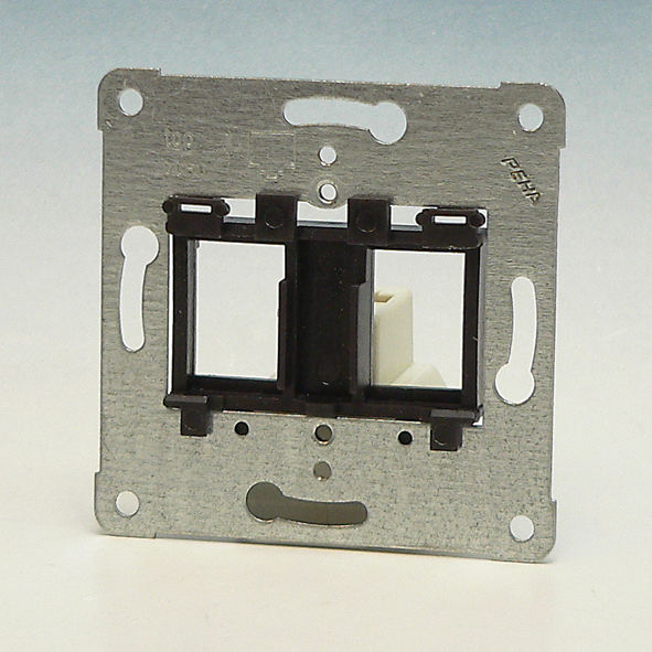 SCHNEIDER MTN4566-0003 DRAAGFRAME TBV 2XMODJACK ZW afbeelding 2