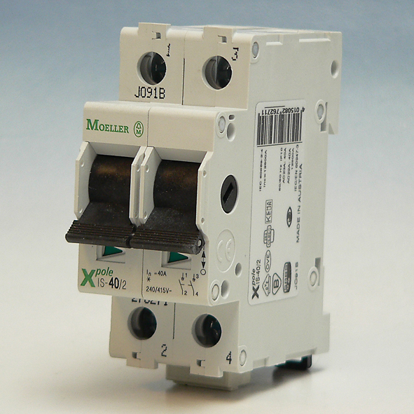 EATON IS-40/2 HFD SCH TUIMEL 2P 40A afbeelding 2